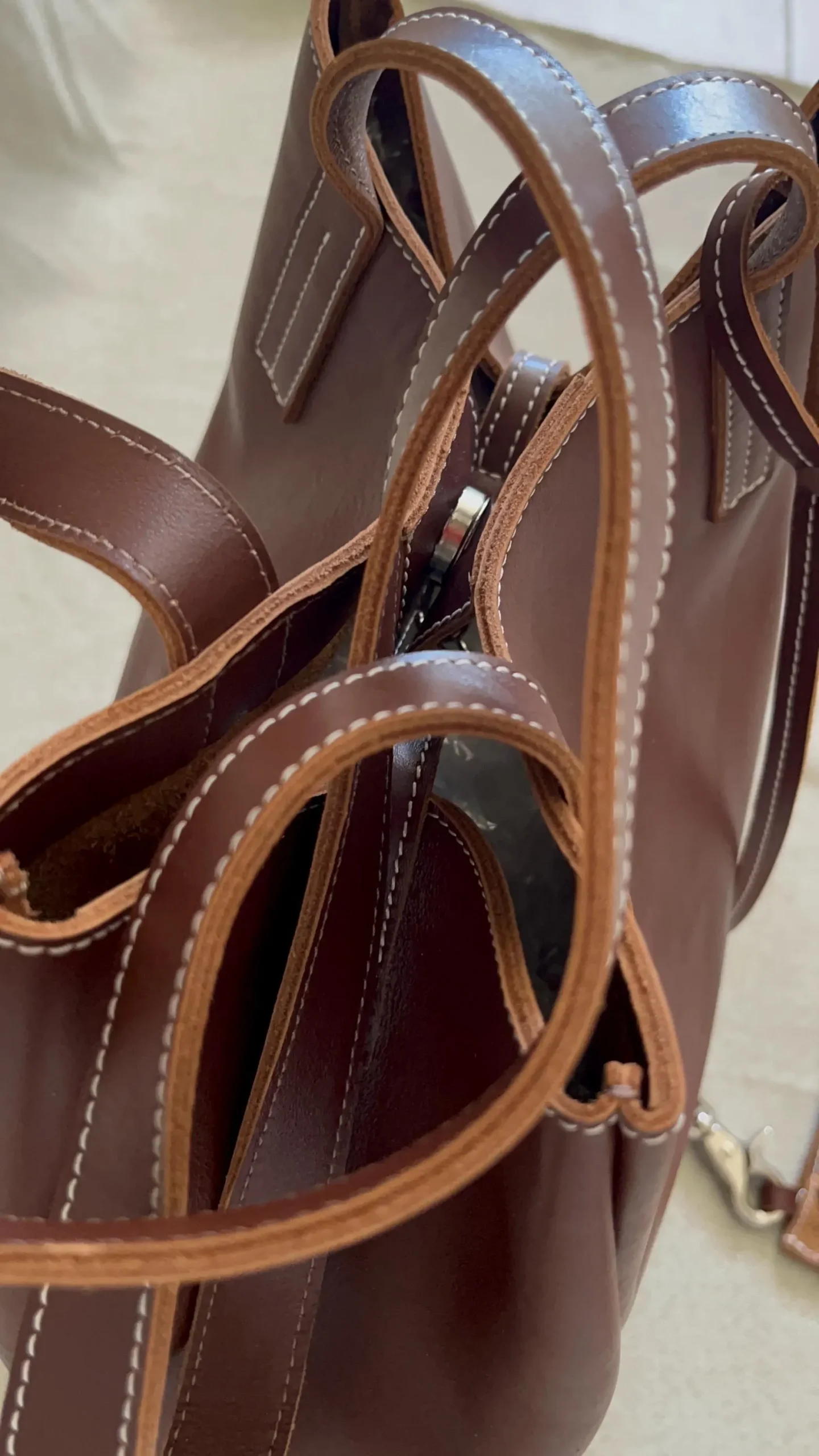 SHOPPER ARETHA CHOCOLATE - Imagen 8